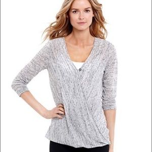 Jessica Simpson Wrap Nursing Top